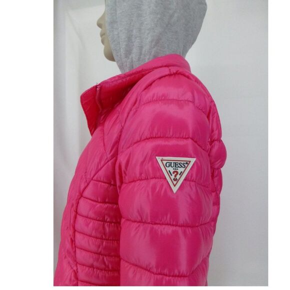 GUESS Packable Hooded and Quilted Puffer Jacket - Picture 5 of 16